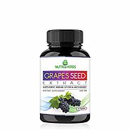 Nutriherbs Grapes Seed Extract Support Immune System & Antioxidant Supplement 90 Capsules