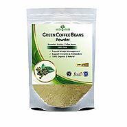 Nutriherbs 100% Pure And Natural Green Coffee Beans Powder - 200Gm (Pack of 1)