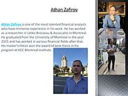 Athan Zafirov | Multi-Talented Finance Market Expert | Blogger | Leader |PhD Owner