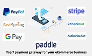 Top 7 payment gateway for your eCommerce business.