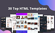 30 Top HTML Templates - Electronthemes