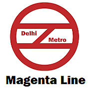 Magenta Line Delhi Metro stations list - Routes Maps