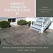 Concrete Contractor Services in Albany NY