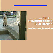 Concrete Staining Contractor in Albany NY