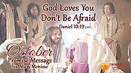 October Month Promise Message - 2020 l God Loves You Don't be Afraid l Sister Mary Monisse