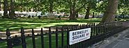 Idyllic Berkeley Square in London's West End