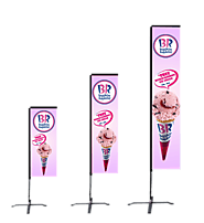 Get Custom Feather flags & Banners for Advertising your business