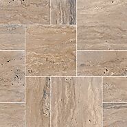 Classico Brown 150 Sft Tumbled French Mini Pattern Pavers - Patio Pavers USA