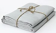 Bed Linen Flat Sheet Stone Grey