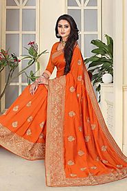 Designer Festive Wear Art Silk Saree