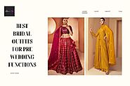 Best Bridal Outfits For Pre Wedding Functions