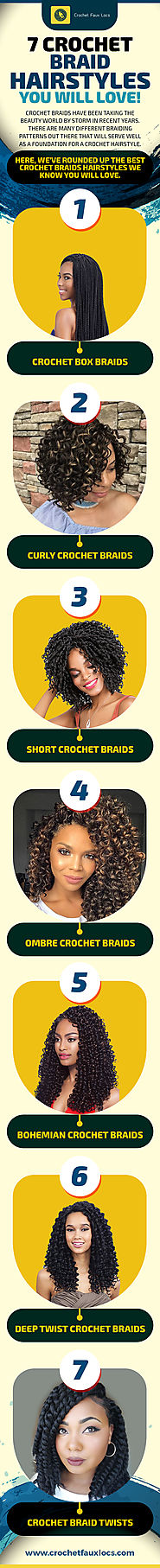 7 Crochet Braids Hairstyles You will Love!