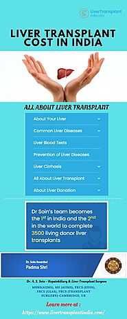 Liver Transplant Cost in India is affordable