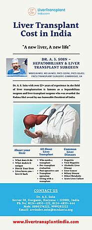 Get details about Liver Transplant Cost in India