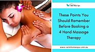 Points to Remember Before Booking a 4 Hand Massage Therapy - Calm Home Spa