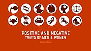 Positive and Negative Traits of Women & Men Based on Astrology