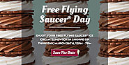Free Flying Saucer Ice Cream Sandwich at Carvel (Only March 26th)