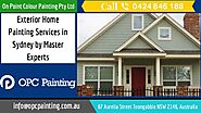 Exterior Home Painting Services in Sydney by Master Experts