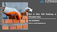Best in Class Wall Rendering and Cement Rendering at Affordable Rates