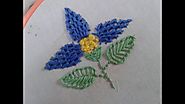 Fantasy Flower Stitch | Checkered Flower Stitch | Hand Embroidery
