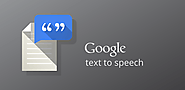Google Text-to-Speech - Apps on Google Play