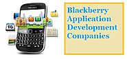 Top Blackberry Application Development Companies of 2020