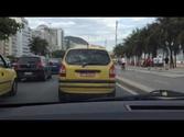 A long drive down the beach in Rio de Janeiro, Brazil...