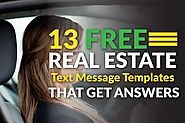 13 Free Real Estate Text Message Templates That Get You Answers | Easy Agent Pro