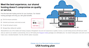 USA Shared Hosting with 99.9% Uptime Guarantee