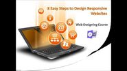 8 Easy Steps to Design Responsive Websites.mp4 Video by Anu Priya on Myspace