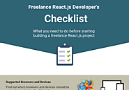 Freelance React Developer's Checklist [Infographics and Free Email Template]