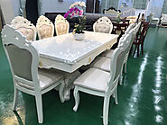 Bàn Ăn Gỗ Tự Nhiên Mẫu Đẹp 2019 - Nhập khẩu cao cấp giá rẻ