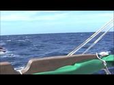 Sailing between Marquesas Islands