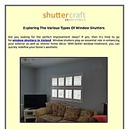 Exploring The Various Types Of Window Shutters