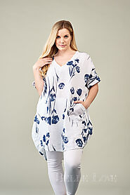 Belle Love Italy Helena Floral Tunic