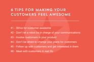 6 Tips for Making Your Customers Feel Awesome (and Why It Matters)