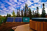The Advantage of Using Solar Power for Outdoor Hot Tub Heating - Northern Lights Solar Solutions