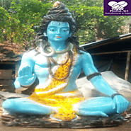 Beautiful Fiberglass Shiva Statues of Various Sizes and Postures