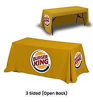 Get Trade Show Tablecloth At Reasonable Rates | Display Solution