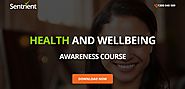 Download health and wellbeing course | Sentrient