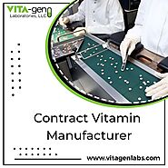 Contract Vitamin Manufacturer