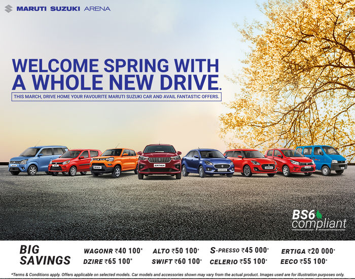 Get in touch with Maruti Suzuki ARENA Car Showroom ABT Maruti A