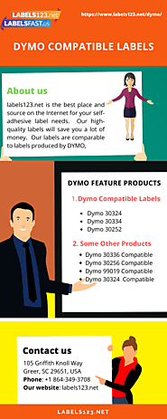 Dymo Compatible Labels | Dymo 30252