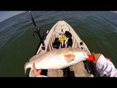 Kayak fishing BTB Galveston TX BA16