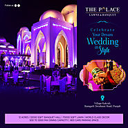 Celebrate your WEDDING in STYLE | The Palace Banquet Hall