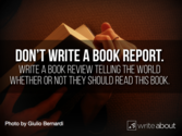 Six Alternatives to Book Reports | Education Rethink