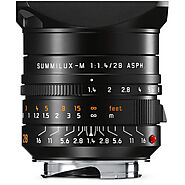 Buy Leica Summilux-M 28mm F/1.4 ASPH. Lens Black In Canada