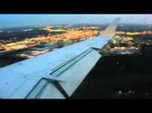Landing at Norfolk, VA Dusk time