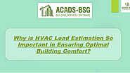 HVAC load calculation