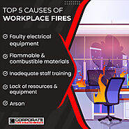 Top 5 Causes of Workplace Fires - Corporate Electric ltd.